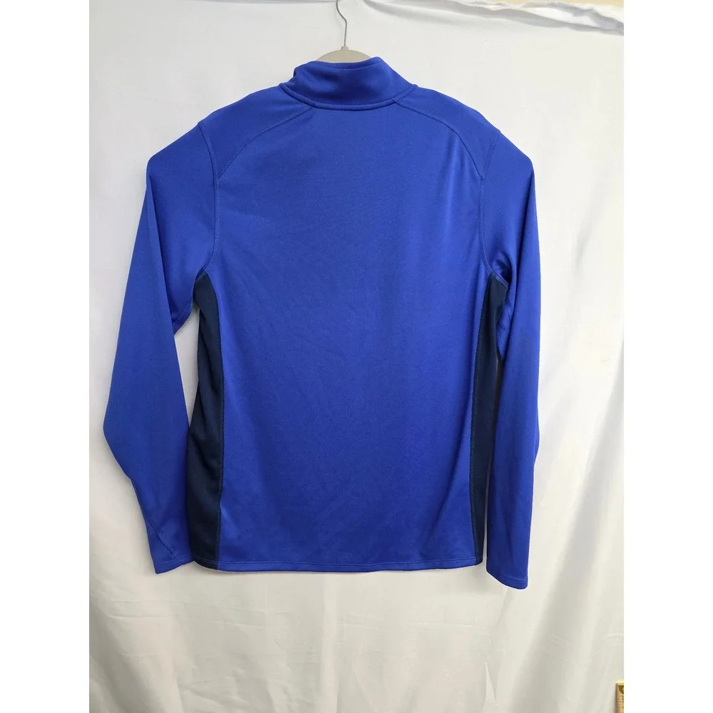 Nike Running Dri-FIT 1/4 Zip Pullover Blue Navy Mens Large 833595-452